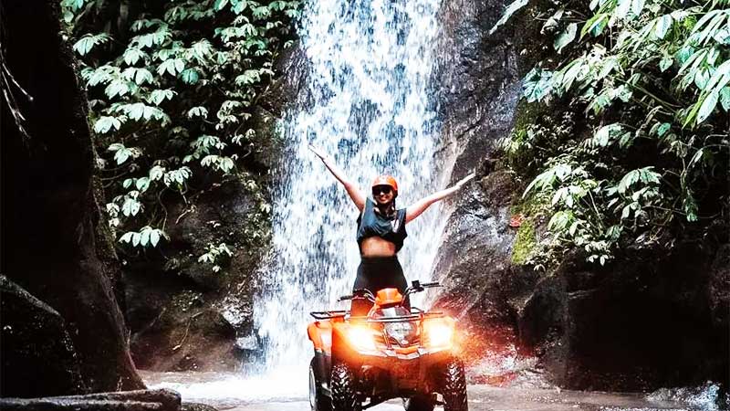 Se necesita experiencia para conducir un quad en Bali